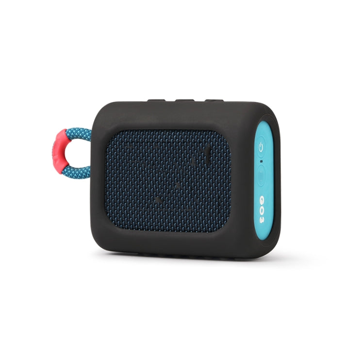 Ốp silicone chống bụi cho loa JBL GO3, chống rơi, màu Đen, Đỏ, Xám, Xanh dương