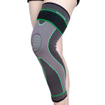 Bảo vệ đầu gối thể thao dệt nylon kéo dài, S, M, L