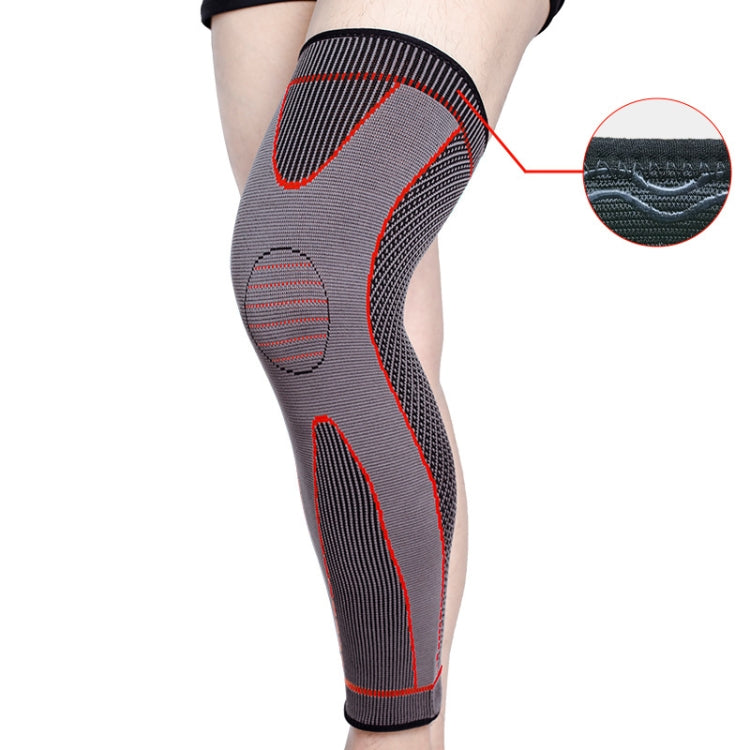 Bảo vệ đầu gối thể thao dệt nylon kéo dài, S, M, L