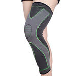 Bảo vệ đầu gối thể thao dệt nylon kéo dài, S, M, L
