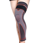 Bảo vệ đầu gối thể thao dệt nylon kéo dài, S, M, L