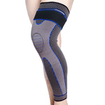 Bảo vệ đầu gối thể thao dệt nylon kéo dài, S, M, L