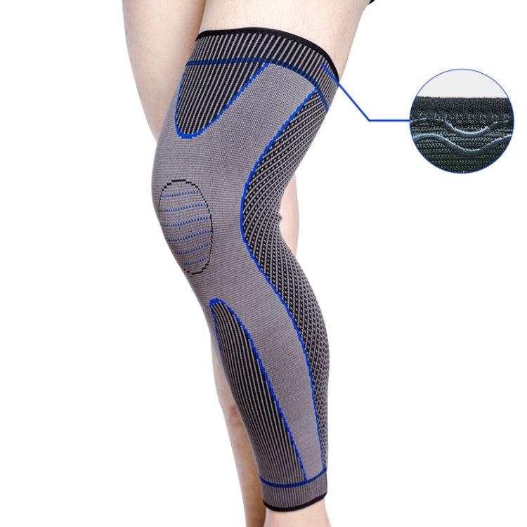 Bảo vệ đầu gối thể thao dệt nylon kéo dài, XL, XXL