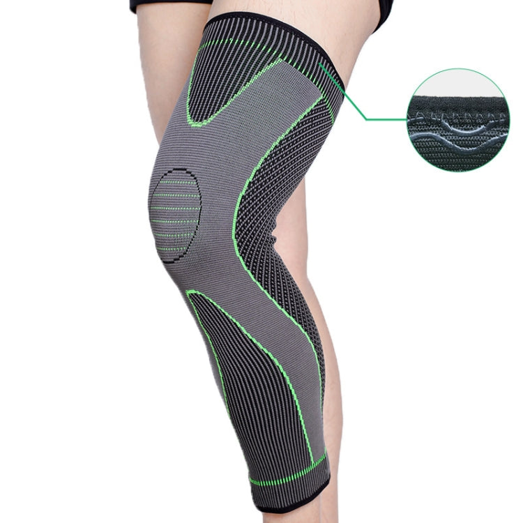 Bảo vệ đầu gối thể thao dệt nylon kéo dài, XL, XXL