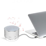Loa Bluetooth không dây kim loại mini
