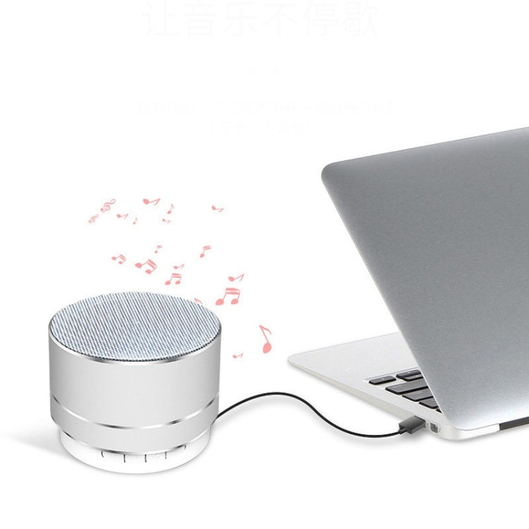 Loa Bluetooth không dây kim loại mini