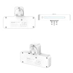 Ổ cắm sạc nhanh đa chức năng tại nhà LDNIO SC2311 20W PD+QC 3.0 có đèn ban đêm, thông số:, phích cắm EU, phích cắm UK, phích cắm US