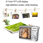 Máy ảnh kỹ thuật số cấp nhập cảnh 18 triệu pixel ghi hình hàng ngày chụp ảnh và quay video macro cho học sinh, 18 triệu pixel
