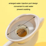 Túi nước nóng PVC chống nổ bọc nhung hoạt hình dày, dung tích 500ML màu trắng sữa, 1000ML màu trắng sữa, 2000ML màu trắng sữa, 500ML màu xanh nhạt, 1000ML màu xanh nhạt, 2000ML màu xanh nhạt, 500ML màu vàng, 1000ML màu vàng, 2000ML màu vàng