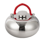 Bình nước nóng giữ ấm tay bằng thép không gỉ 304 liền nắp, kích thước 13cm, 15cm, 18cm