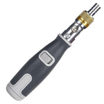 Bộ tua vít góc cóc đa góc 10 trong 1 2050C di động, 10 trong 1 màu cam, 10 trong 1 màu xám