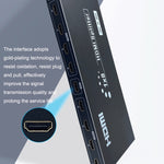 Bộ chia HDMI 8 cổng FJGEAR SM4K108 4K HD âm thanh và video, phích cắm EU, SM4K108