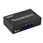 Bộ chuyển đổi âm thanh và video AV 4 chiều giao diện đầu sen FJGEAR FJ-401AV, FJ-401AV