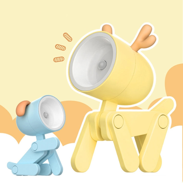 Đèn bàn mini LED gập hình thú hoạt hình TL-23, trang trí nhà hình thú cưng, thông số: Chó (xanh dương), Chó (xanh lá), Chó (hồng), Chó (be), Chó (cam), Chó (vàng), Hươu (xanh dương), Hươu (xanh lá), Hươu (hồng), Hươu (be), Hươu (cam), Hươu (vàng)