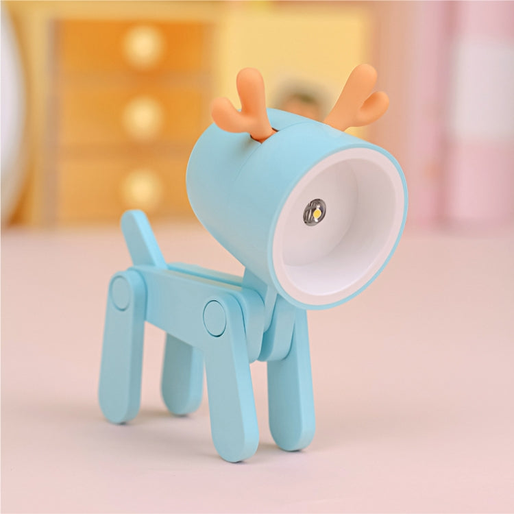Đèn bàn mini LED gập hình thú hoạt hình TL-23, trang trí nhà hình thú cưng, thông số: Chó (xanh dương), Chó (xanh lá), Chó (hồng), Chó (be), Chó (cam), Chó (vàng), Hươu (xanh dương), Hươu (xanh lá), Hươu (hồng), Hươu (be), Hươu (cam), Hươu (vàng)