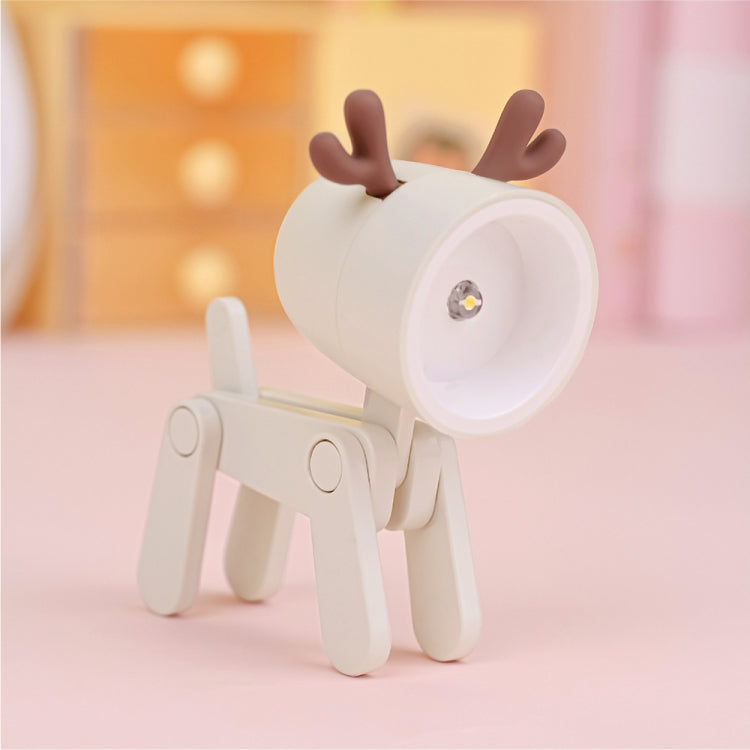 Đèn bàn mini LED gập hình thú hoạt hình TL-23, trang trí nhà hình thú cưng, thông số: Chó (xanh dương), Chó (xanh lá), Chó (hồng), Chó (be), Chó (cam), Chó (vàng), Hươu (xanh dương), Hươu (xanh lá), Hươu (hồng), Hươu (be), Hươu (cam), Hươu (vàng)