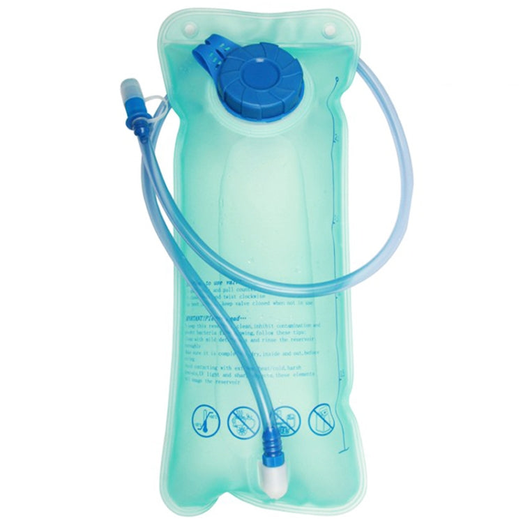 Túi nước uống ngoài trời 2L bảo vệ môi trường, túi nước thể thao gấp gọn, in 2L, công tắc 2L