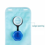 Túi nước uống ngoài trời 2L bảo vệ môi trường, túi nước thể thao gấp gọn, in 2L, công tắc 2L