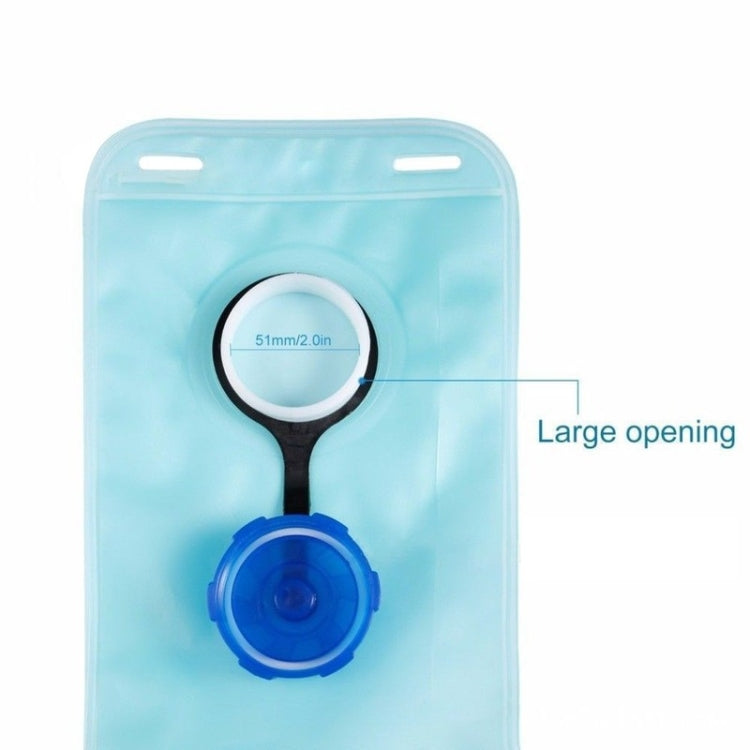 Túi nước uống ngoài trời 2L bảo vệ môi trường, túi nước thể thao gấp gọn, in 2L, công tắc 2L