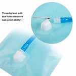Túi nước uống ngoài trời 2L bảo vệ môi trường, túi nước thể thao gấp gọn, in 2L, công tắc 2L