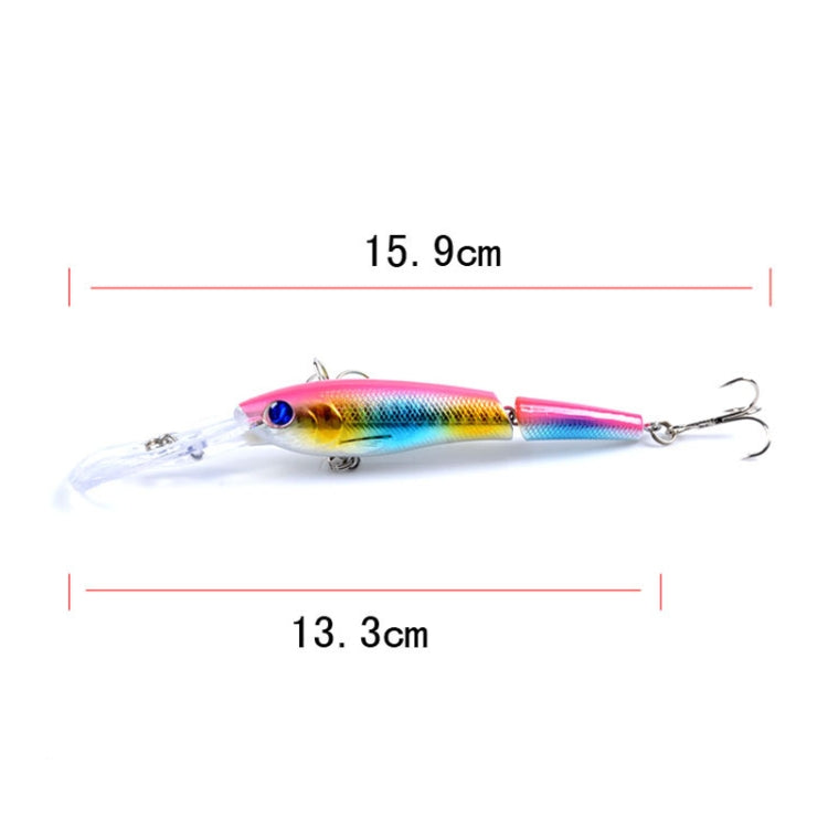 Mồi giả nhựa bionic nhiều đoạn M0208 13.3cm/13.4g, M0208 5, M0208 6, M0208 1, M0208 2, M0208 3, M0208 4