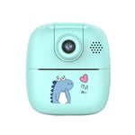 Máy ảnh kỹ thuật số trẻ em in hình hoạt hình HD A18 với ống kính xoay, Thông số:, Hồng, Hồng + 16G, Hồng + 32G, Xanh dương, Xanh dương + 16G, Xanh dương + 32G