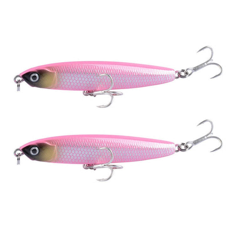 2 cái mồi giả chìm bút chì đúc dài CH79, thông số:, 8cm 10g, 8cm 14g, 10.4cm 18g