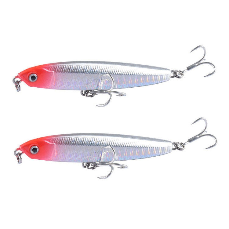 2 cái mồi giả chìm bút chì đúc dài CH79, thông số:, 8cm 10g, 8cm 14g, 10.4cm 18g