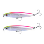2 cái mồi giả chìm bút chì đúc dài CH79, thông số:, 8cm 10g, 8cm 14g, 10.4cm 18g