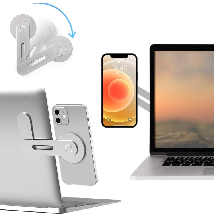 Giá đỡ mở rộng điện thoại laptop bằng nhôm giá đỡ điện thoại từ tính
