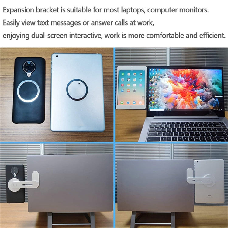 Giá đỡ mở rộng điện thoại laptop bằng nhôm giá đỡ điện thoại từ tính