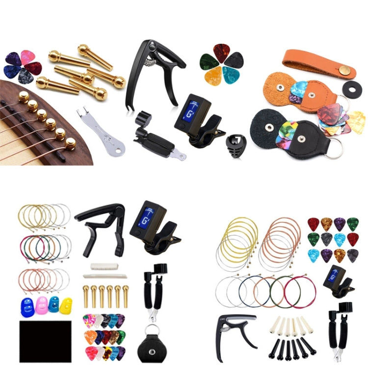 Bộ kẹp chỉnh dây đàn bass gỗ folk, 9 chiếc / bộ