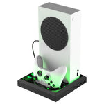 Đế quạt làm mát sạc cho Xbox Series X S với đèn RGB nhiều màu, Đèn RGB nhiều màu