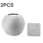 2 chiếc vỏ chống bụi cho loa thông minh Homepod Mini, vải co giãn bảo vệ âm thanh