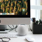 2 chiếc vỏ chống bụi cho loa thông minh Homepod Mini, vải co giãn bảo vệ âm thanh