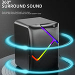 Loa máy tính USB có dây đa chức năng stereo tại nhà, chiều dài cáp: 1.2m, Dark Alien S-510, Dark Alien S-511