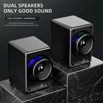 Loa máy tính USB có dây đa chức năng stereo tại nhà, chiều dài cáp: 1.2m, Dark Alien S-510, Dark Alien S-511