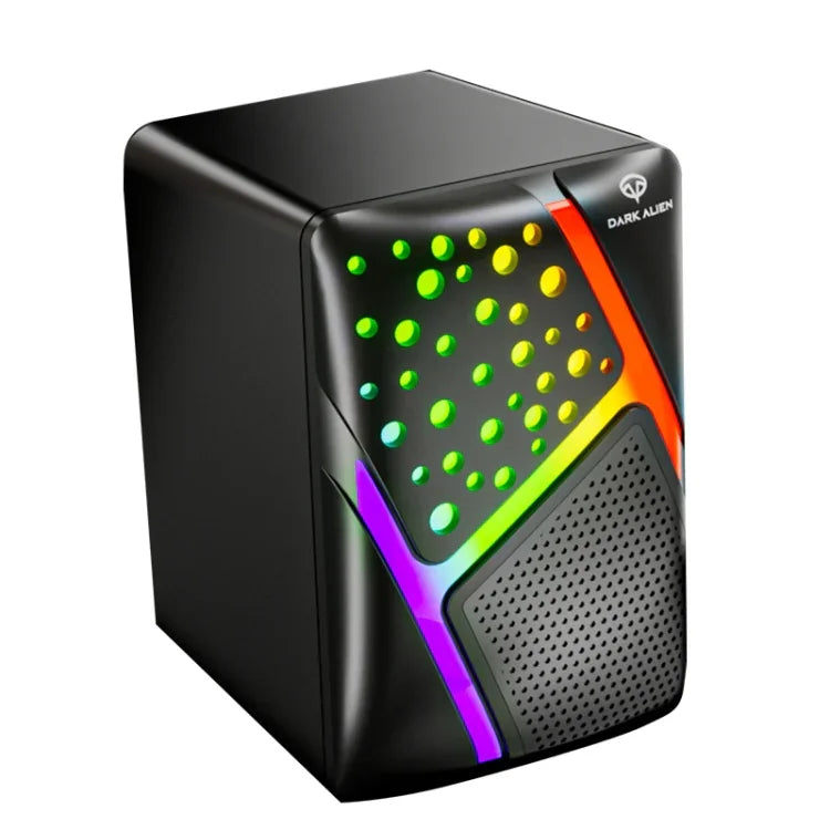 Loa máy tính USB có dây đa chức năng stereo tại nhà, chiều dài cáp: 1.2m, Dark Alien S-510, Dark Alien S-511