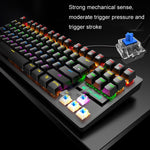 Bàn Phím Cơ Có Dây Laptop Văn Phòng ZIYOULANG K2 87 Phím Có Đèn LED, Dài Dây: 1.5m, K2 Đen, K2 Trắng, K2 Hồng, K2 Xanh Dương