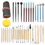 Pottery Clay Carving Knife Tools Clay Sculpting Tools Set, 36 PCS/Set