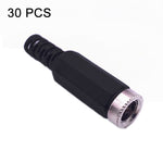30 cái đầu hàn dây DC cái, DC 2.1mm, DC 2.5mm