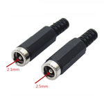 30 cái đầu hàn dây DC cái, DC 2.1mm, DC 2.5mm
