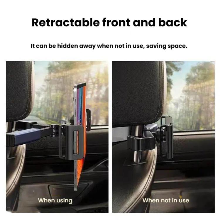 Car Rear Pillow Phone Tablet Bracket Rotatable Car Phone Holder, Car Rear Pillow Phone Tablet Bracket