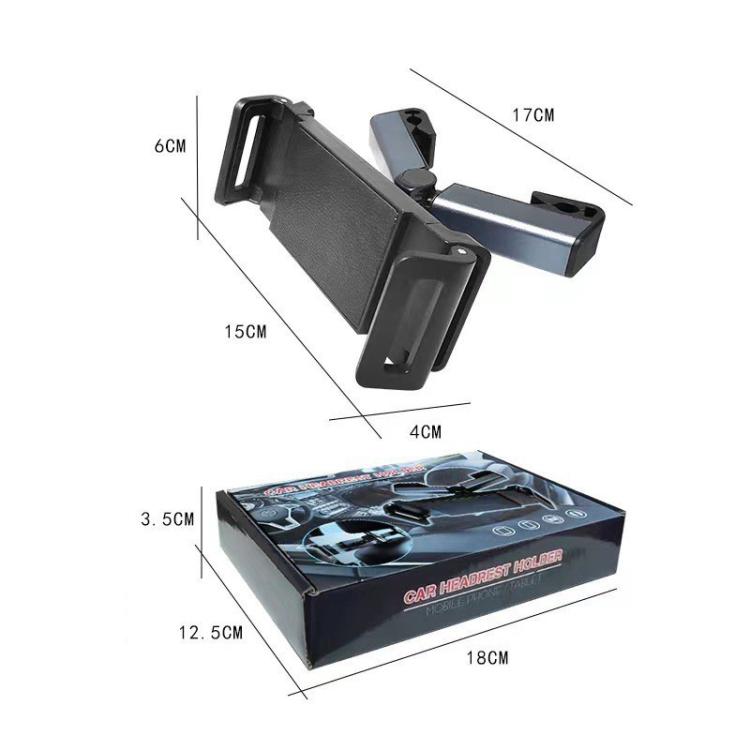 Car Rear Pillow Phone Tablet Bracket Rotatable Car Phone Holder, Car Rear Pillow Phone Tablet Bracket