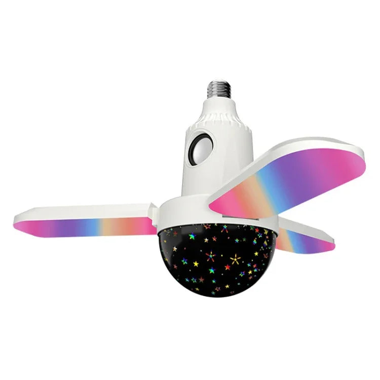 ZSCPH-001 Đèn không gian âm nhạc ba lá RGB Bluetooth đa chức năng 40W nhiều màu, kích thước:, L (Sao), S (Sao), L (Quả cầu ma thuật), S (Quả cầu ma thuật)