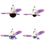 ZSCPH-001 Đèn không gian âm nhạc ba lá RGB Bluetooth đa chức năng 40W nhiều màu, kích thước:, L (Sao), S (Sao), L (Quả cầu ma thuật), S (Quả cầu ma thuật)