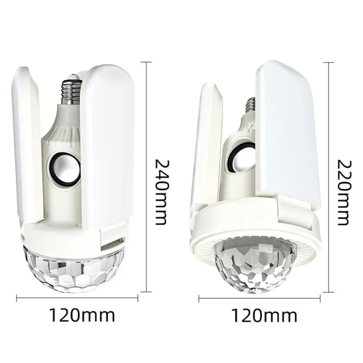 ZSCPH-001 Đèn không gian âm nhạc ba lá RGB Bluetooth đa chức năng 40W nhiều màu, kích thước:, L (Sao), S (Sao), L (Quả cầu ma thuật), S (Quả cầu ma thuật)