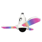 ZSCPH-001 Đèn không gian âm nhạc ba lá RGB Bluetooth đa chức năng 40W nhiều màu, kích thước:, L (Sao), S (Sao), L (Quả cầu ma thuật), S (Quả cầu ma thuật)