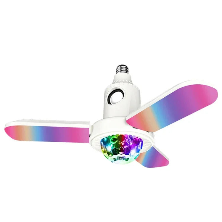 ZSCPH-001 Đèn không gian âm nhạc ba lá RGB Bluetooth đa chức năng 40W nhiều màu, kích thước:, L (Sao), S (Sao), L (Quả cầu ma thuật), S (Quả cầu ma thuật)