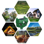 Máy đuổi chó ngoài trời năng lượng mặt trời RC-543, máy đuổi động vật chim siêu âm hồng ngoại, RC-543